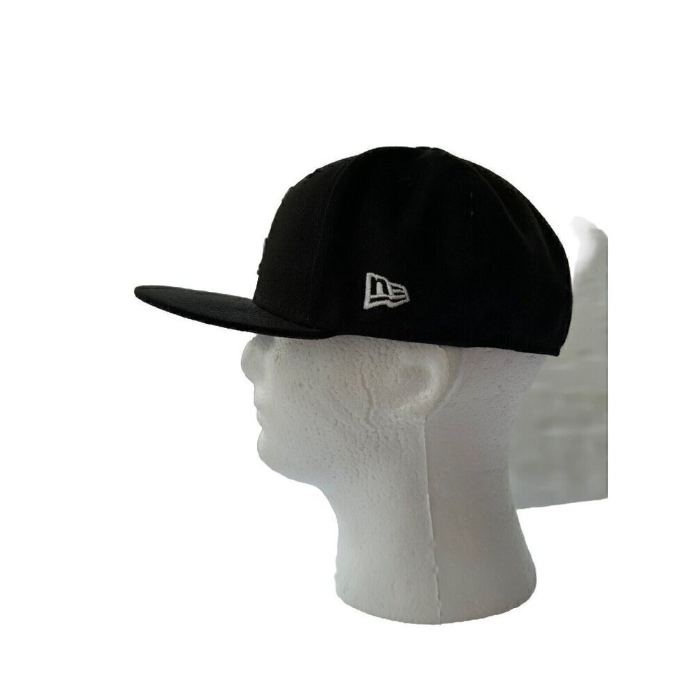 Chicago White Sox Hat Cap New Era Size 7 1/2 Fitted Black 59Fifty On Field - Picture 2 of 6
